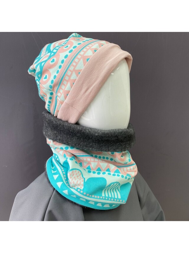 Beanie Rainbow par la marque Les Mômes des Dômes Les Mômes des Dômes - Beanie Rainbow