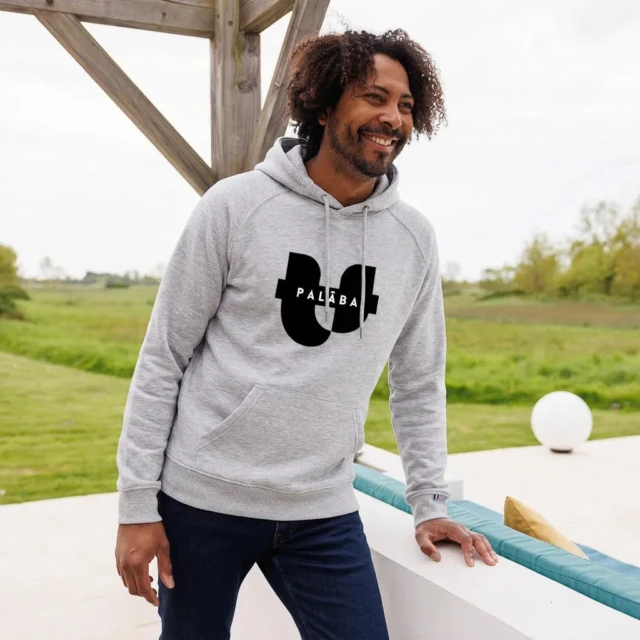 PALÂBA - Sweat maille piqué coton bio imprimé