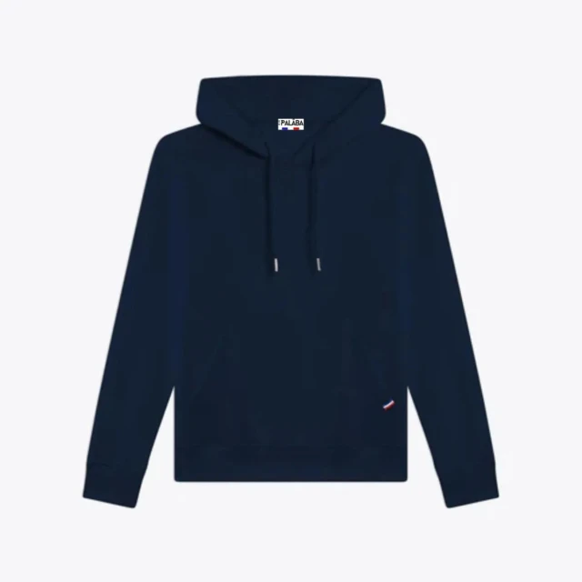 PALÂBA - Sweat marine capuche coton bio – XXL