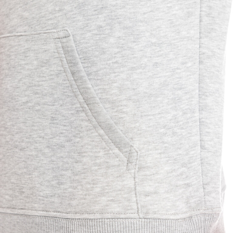 PALÂBA - Sweat capuche gris molletonné – XXL