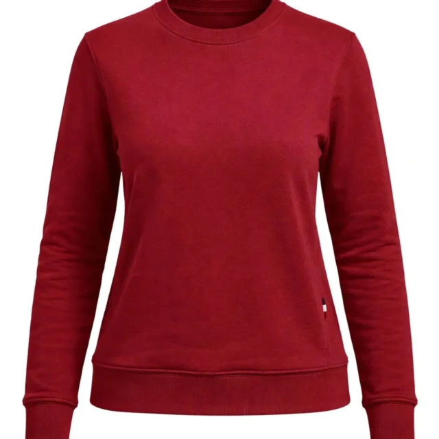 PALÂBA - Sweat femme bordeaux coton bio | Col rond – XL