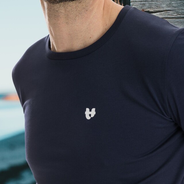 PALÂBA - T-shirt bleu marine homme – XXXL / Marine
