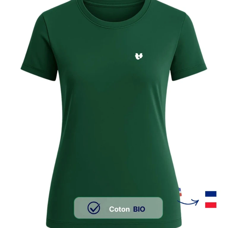 PALÂBA - T-shirt jersey à manche courte vert – XL