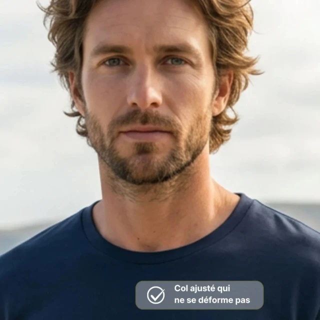 PALÂBA - T shirt manche longue imprimé | 100% bio – XL