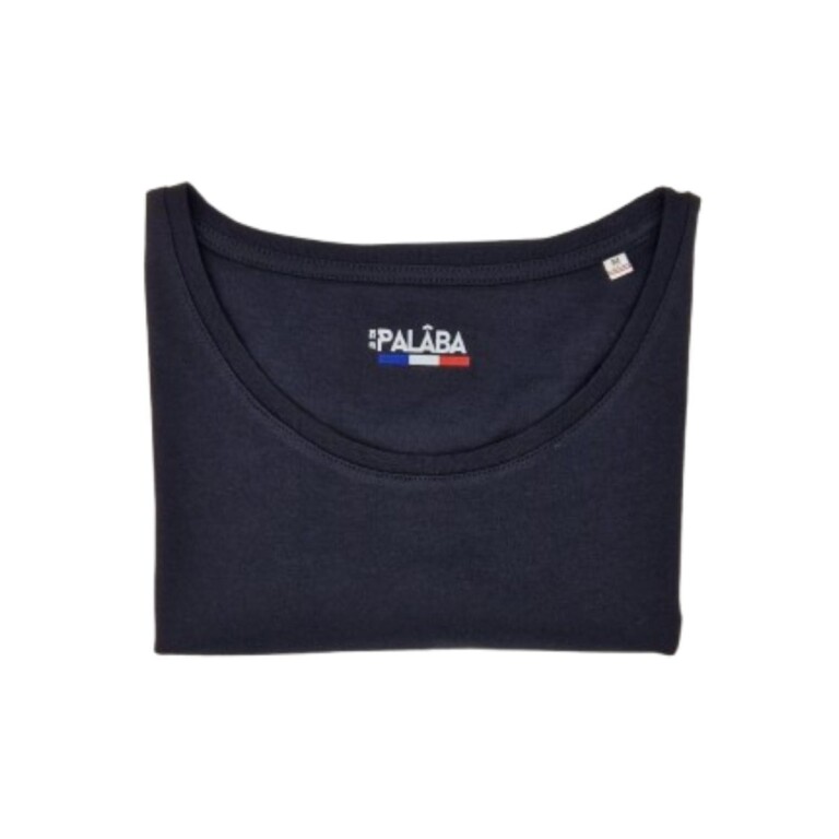 PALÂBA - T shirt uni jersey noir – XL