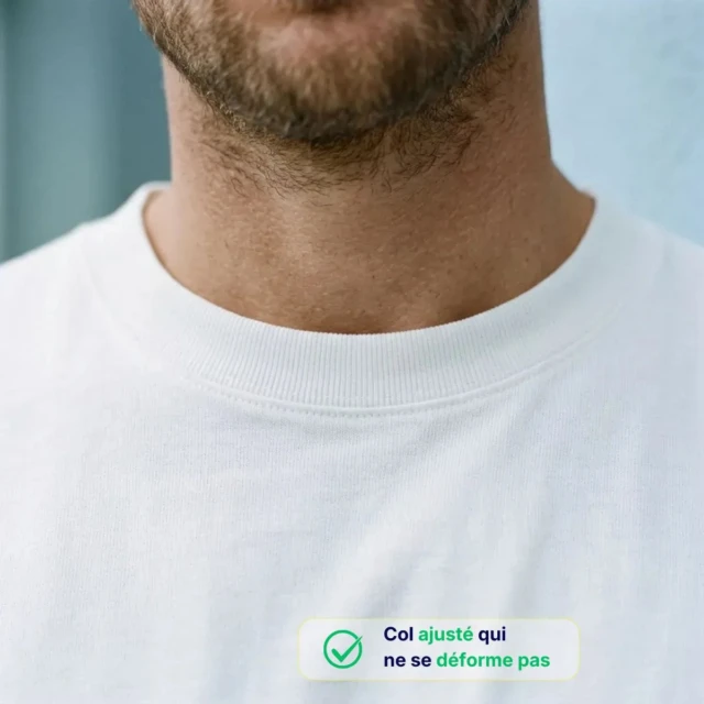 PALÂBA - T shirt oversize col rond Jersey – L
