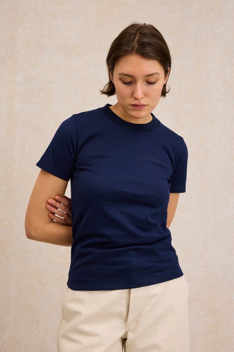 Le Minor - T-shirt Vic bleu marine – XL