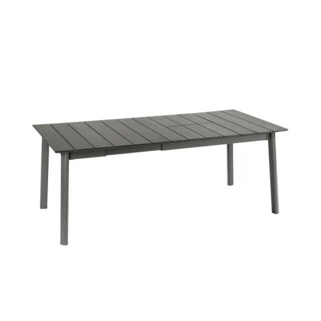 LAFUMA MOBILIER - Table de repas extensible LAFUMA MOBILIER Oron ALU 6-8 personnes GRIS TITANE