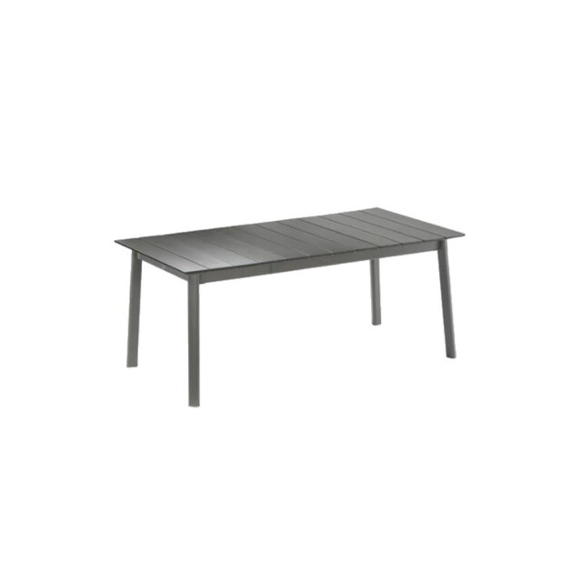 LAFUMA MOBILIER - Table de repas extensible LAFUMA MOBILIER Oron HPL 6-8 personnes GRIS CIMENT
