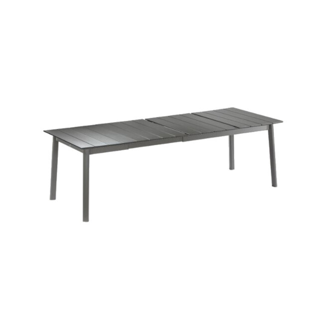 LAFUMA MOBILIER - Table de repas extensible LAFUMA MOBILIER Oron HPL 6-8 personnes GRIS CIMENT