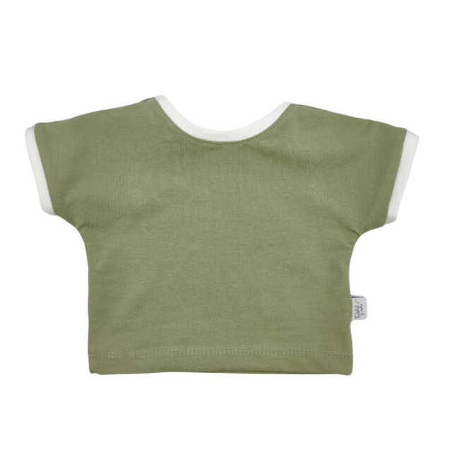 Petit Pote - T-shirt enfant Jersey Kaki – 4 ans / Vert kaki