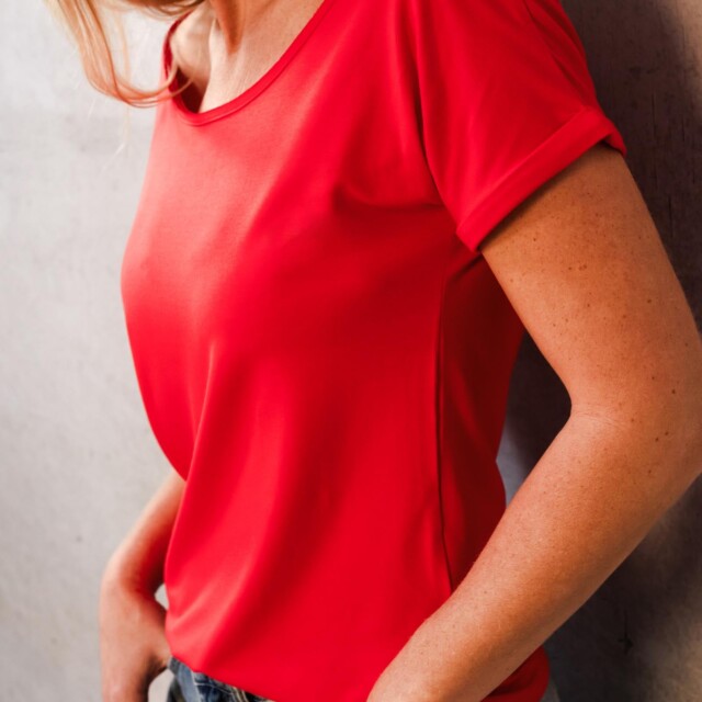 Thelma Rose - Top col danseuse Tess – T3 (42/44) / Bleu Marine
