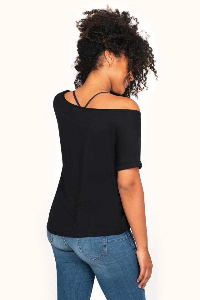 Thelma Rose - Top col danseuse Tess – T3 (42/44) / Bleu Marine