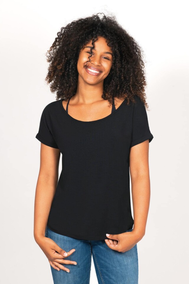 Thelma Rose - Top col danseuse Tess – T3 (42/44) / Bleu Marine
