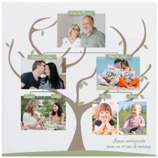 L’Atelier BABY’SPHERE - Toile arbre généalogique personnalisé