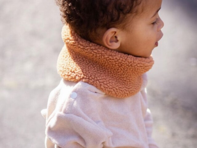 Petit Pote - Snood Bandeau 2 en 1  Sherpa