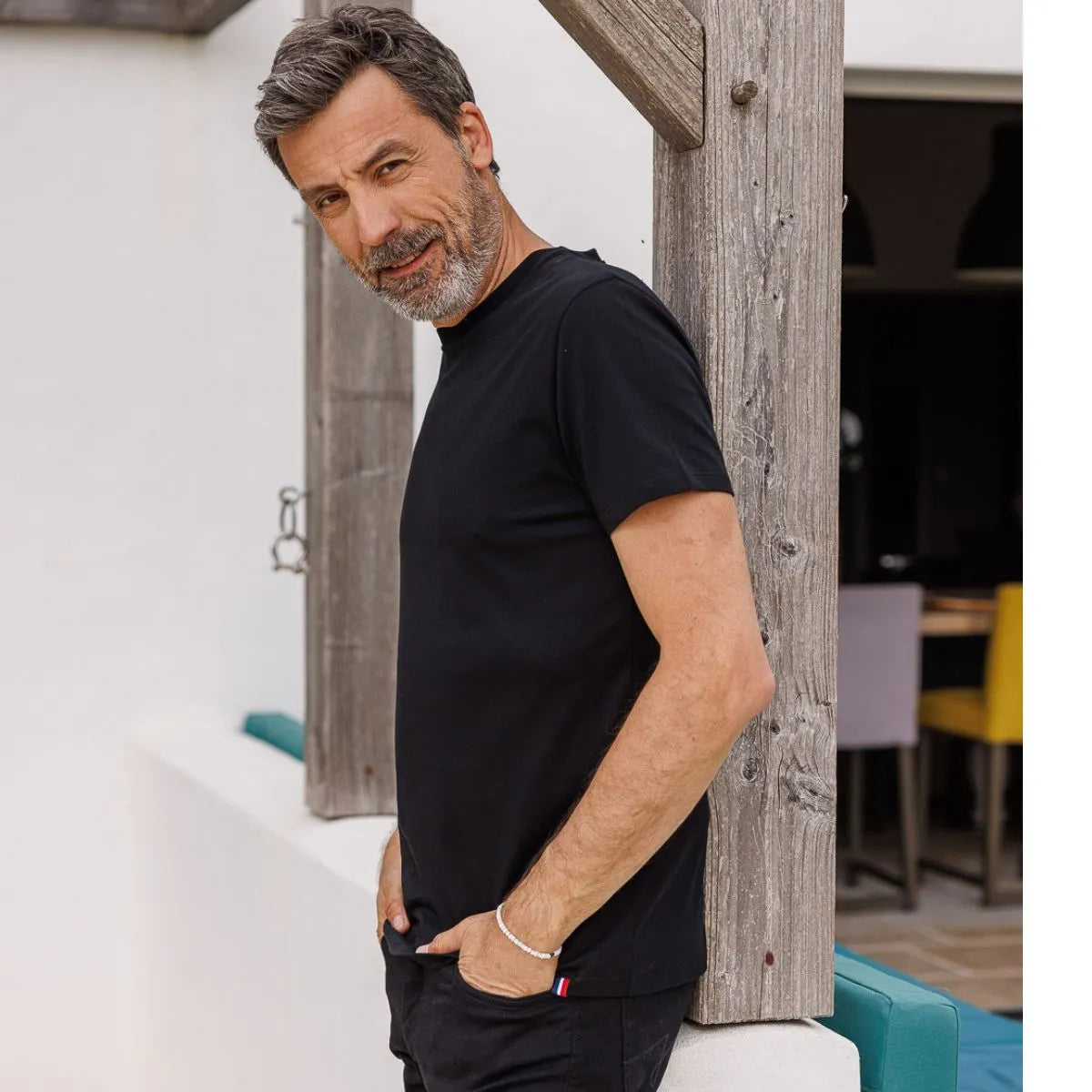 tshirt noir uni palaba 383 PALÂBA - Tshirt noir uni – XXL / Noir
