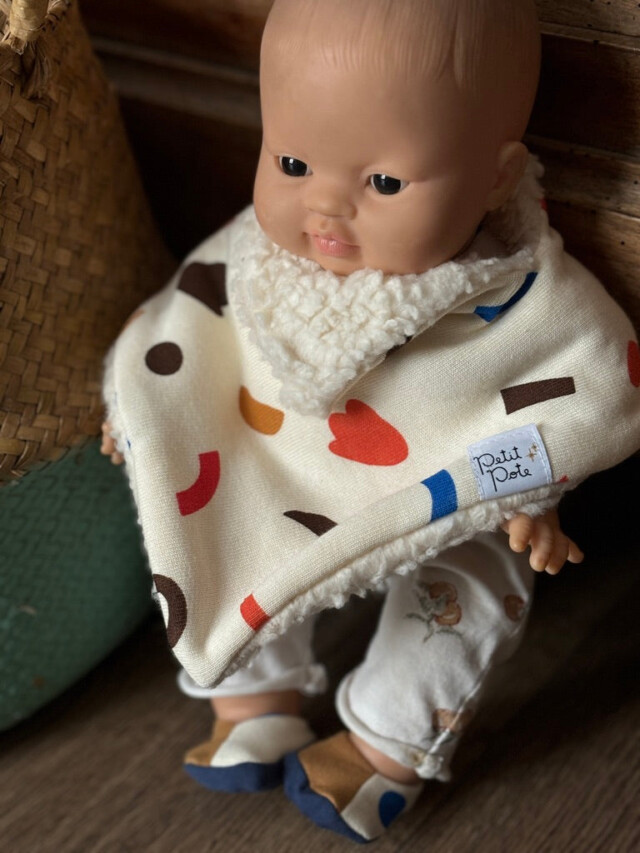 Petit Pote - Box Mini Pote – Poncho de poupée