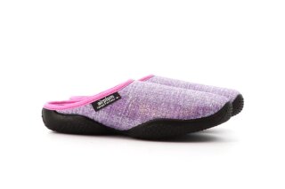 Airplum - Mule BRILLANTE parme femme