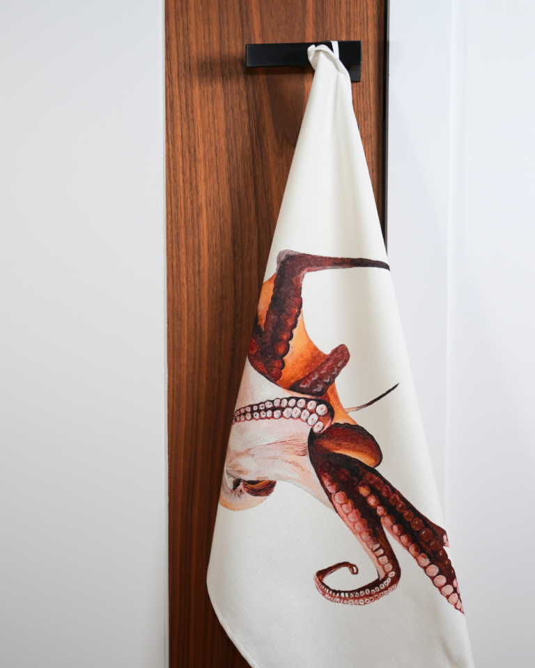 varek.illustrations - Torchon 100% coton : Le Poulpe