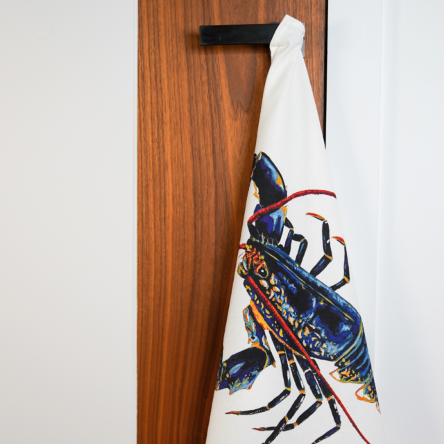 varek.illustrations - Torchon 100% coton : Le Homard