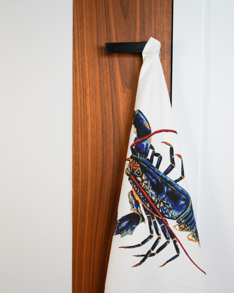 varek.illustrations - Torchon 100% coton : Le Homard