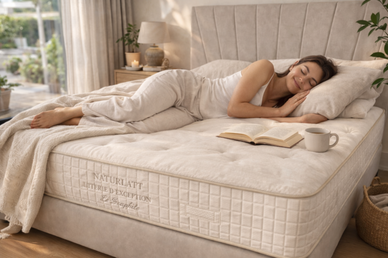 Naturlatt - Matelas Ressorts Premium – 200x200cm - Maxi King Size
