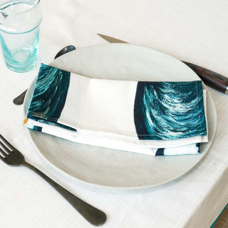 varek.illustrations - Serviette de table en coton : Moule