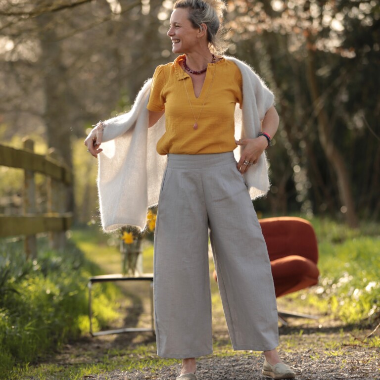 5A9A4819 Quintessence - Pantalon Briac - lin gris perle – XXL