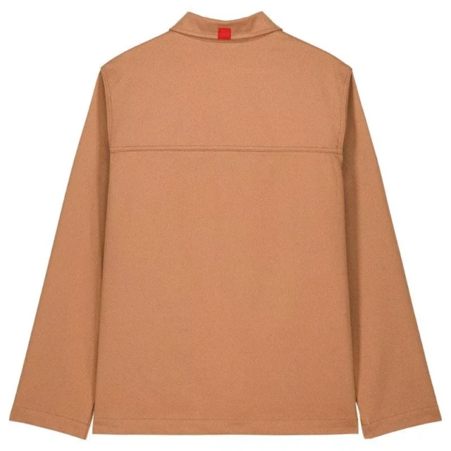 1083 - VESTE DE TRAVAIL 703 droite coton bio denimoriginal marron argile