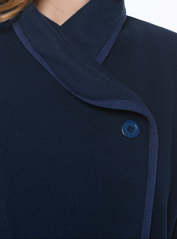 Maison-solfin - Cape femme bleu marine fabriquée en France – 5