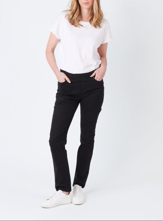 Maison Solfin - Pantalon jegging femme noir – 50