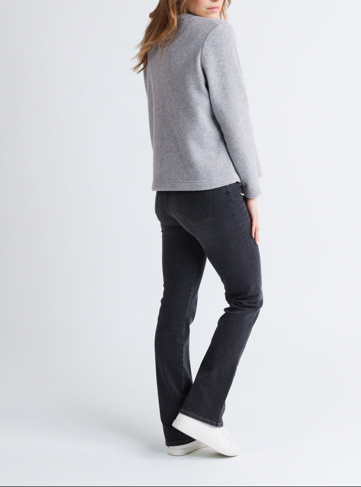 Maison Solfin - Veste polaire femme gris – 5