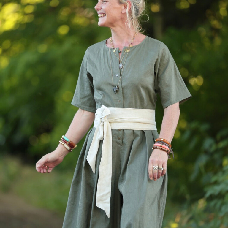 Quintessence - Ceinture Anita -viscose/lin ficelle
