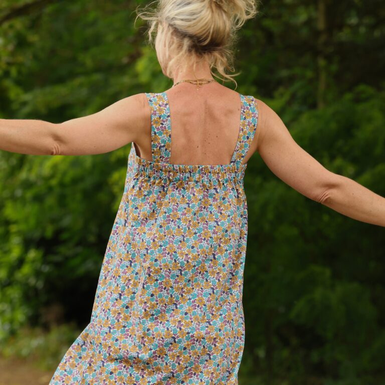 Quintessence - Robe Sybille — Coton lavé Jardin d'Augustine – XXL