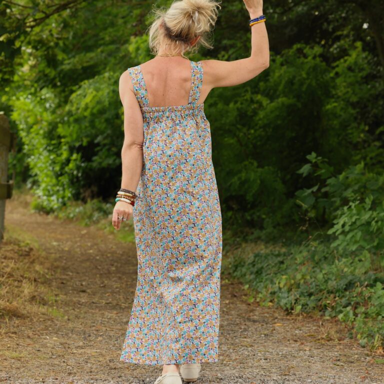 Quintessence - Robe Sybille — Coton lavé Jardin d'Augustine – XXL