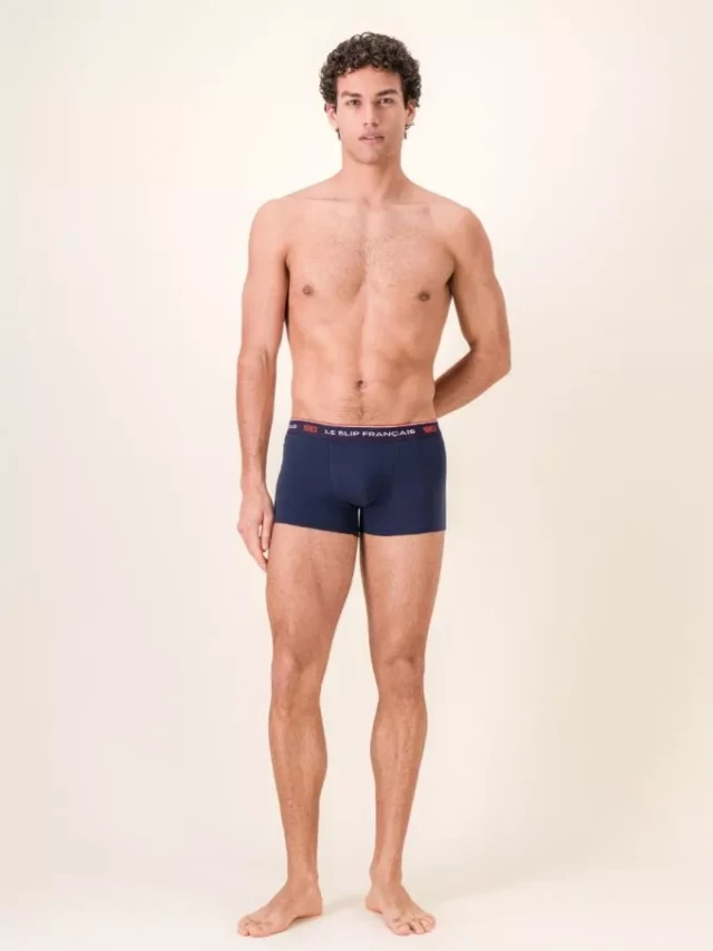 BOXER 890 LE SLIP FRANCAIS bleu marine Homme par la marque 1083 1083 - BOXER 890 LE SLIP FRANCAIS bleu marine Homme