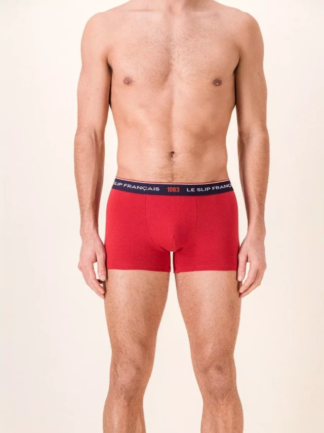 1083 - BOXER 890 LE SLIP FRANCAIS rouge Homme