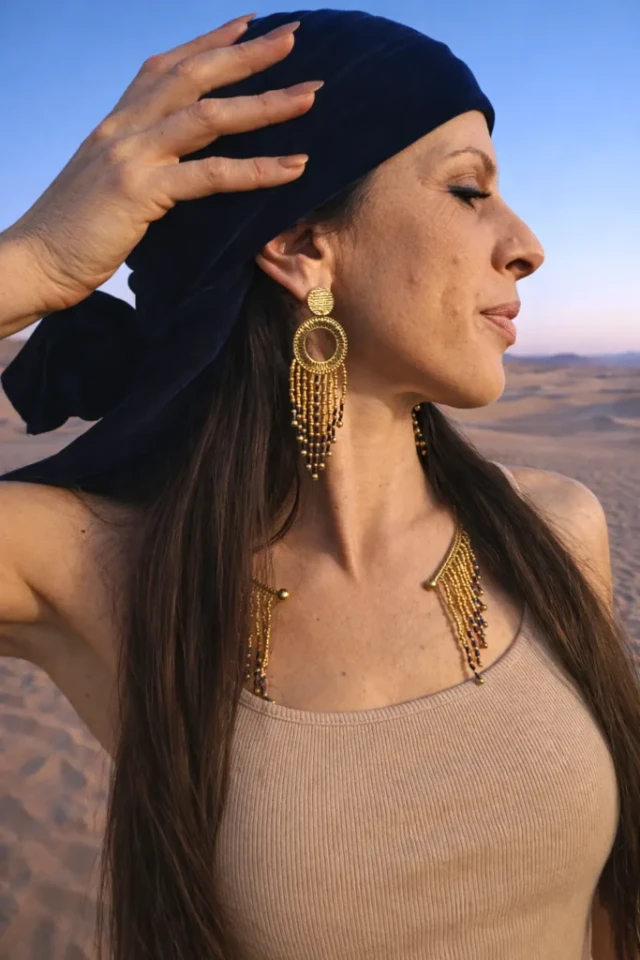 Valdyria - Grandes Boucles d’Oreilles Amaziga Sacra
