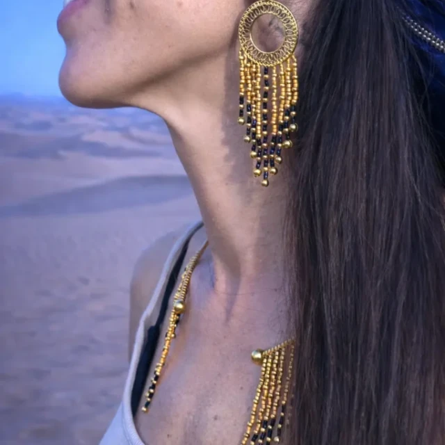 Valdyria - Grandes Boucles d’Oreilles Amaziga Sacra