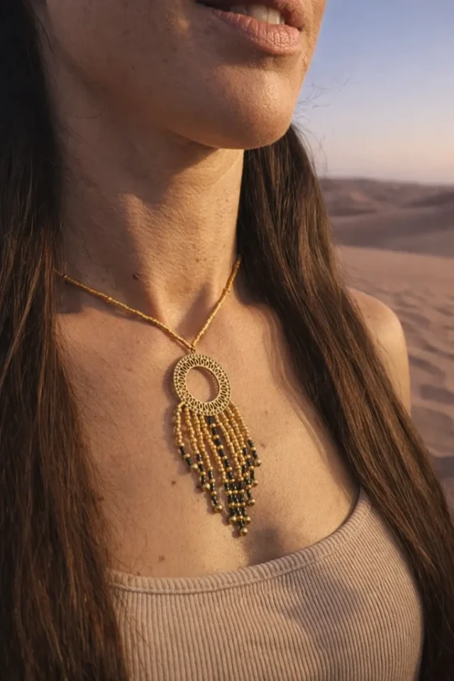 Collier à Pendentif Amaziga Sacra par la marque Valdyria Valdyria - Collier à Pendentif Amaziga Sacra