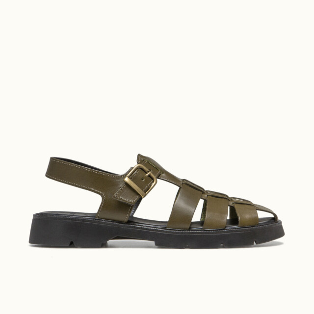 BABORD VGT OLIVE CHAUSSURES VERT par la marque KLEMAN KLEMAN - BABORD VGT OLIVE CHAUSSURES VERT
