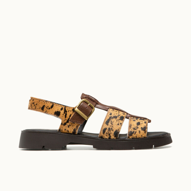 BALLAST HC MARRON+NOIR CHAUSSURES MARRON par la marque KLEMAN KLEMAN - BALLAST HC MARRON+NOIR CHAUSSURES MARRON