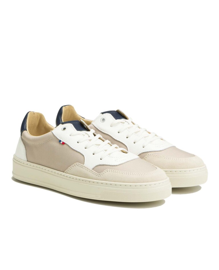 LE FORMIER - BROCARD 12 BLANC+TAUPE+NAVY – 45