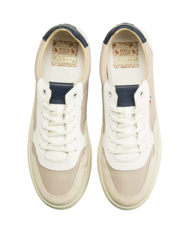 LE FORMIER - BROCARD 12 BLANC+TAUPE+NAVY – 45