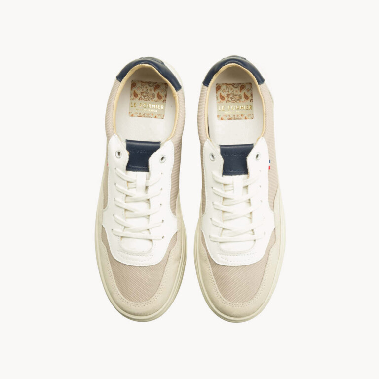 LE FORMIER - BROCARD 12 BLANC+TAUPE+NAVY – 45