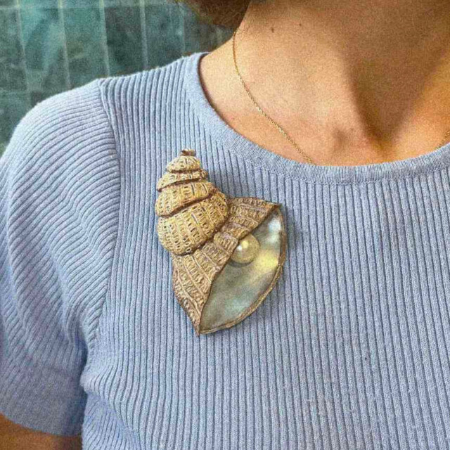Ciléa Bijoux - Broche Saint-Malo