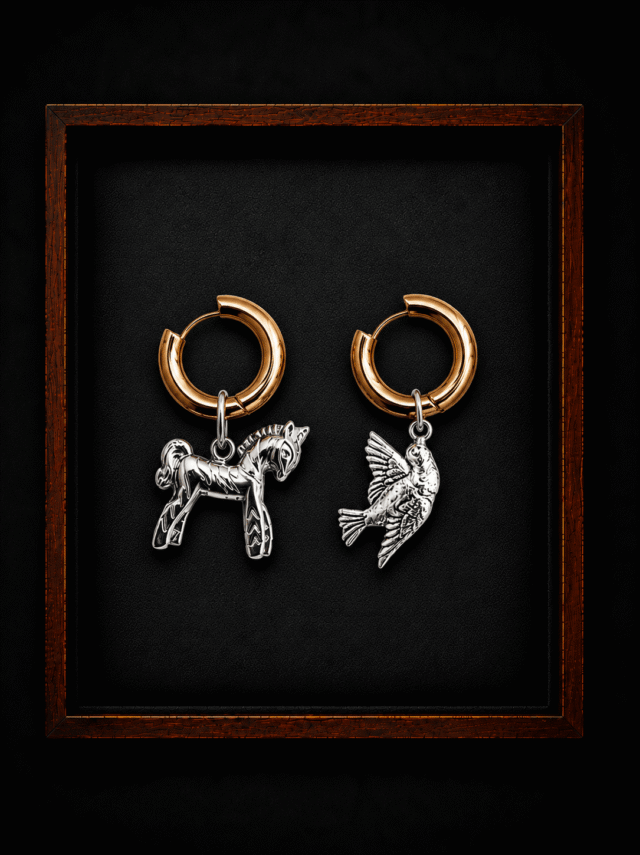 Boucles d’Oreilles Trésor de Troie (Oiseau) par la marque NEIJE NEIJE - Boucles d’Oreilles Trésor de Troie (Oiseau)