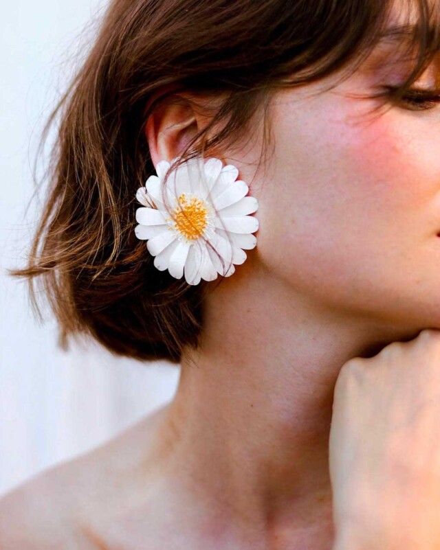 Ciléa Paris - Boucles d’oreilles Daisy – Maxi