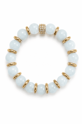 Bracelet Aigue-Marine – Entre Ciel et Mer par la marque NEIJE NEIJE - Bracelet Aigue-Marine – Entre Ciel et Mer
